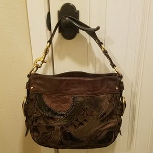 COACH leather bag